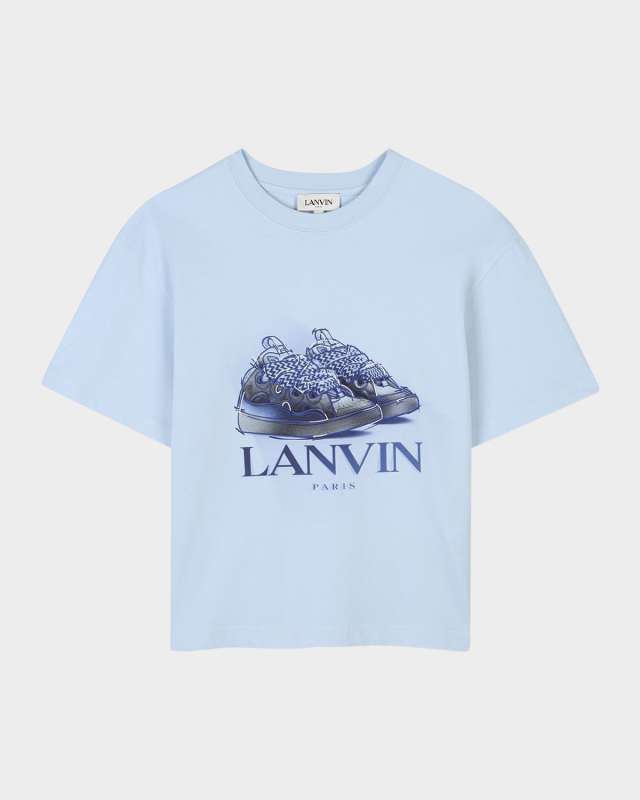 Boy's Curb Sneakers Graphic T-Shirt, Size 4-6